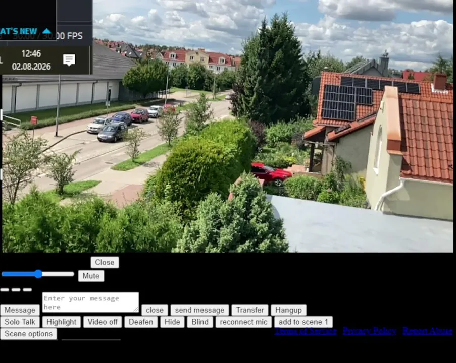 My first stream.