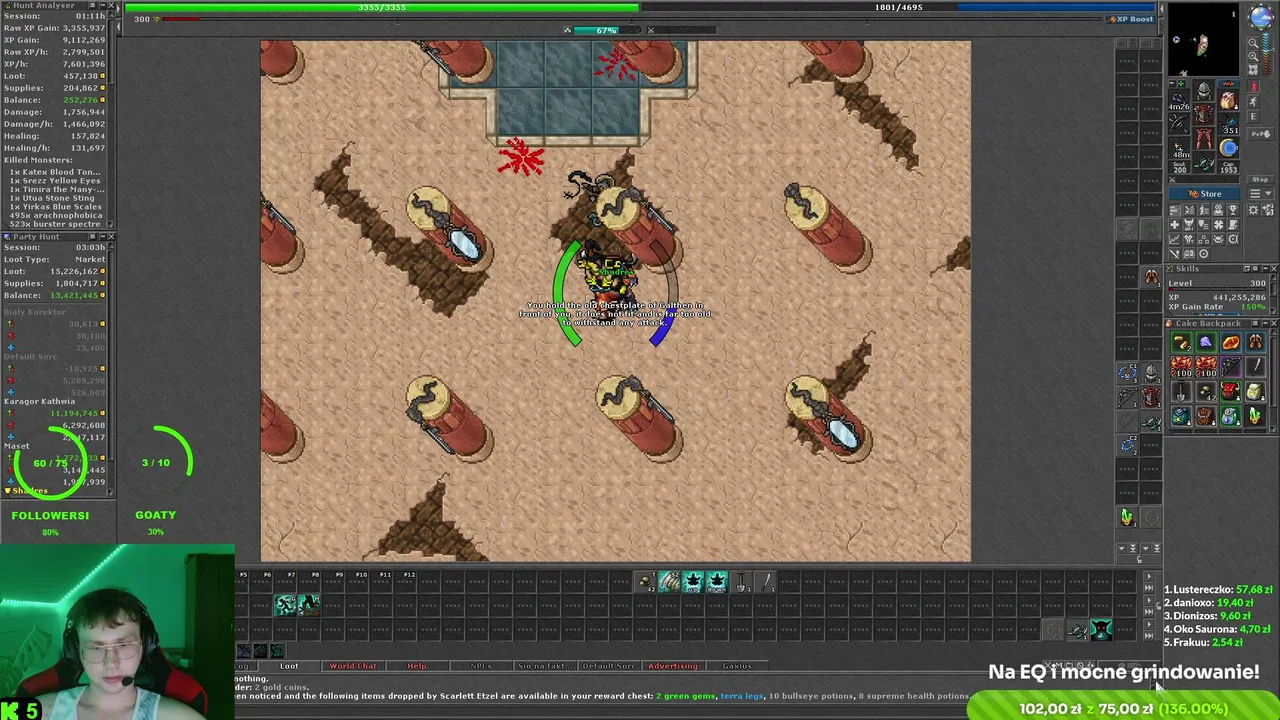 🔥NOCNY STREAM Z NEVII? |295 RP DEBIUT NA COBRA BASTION..|