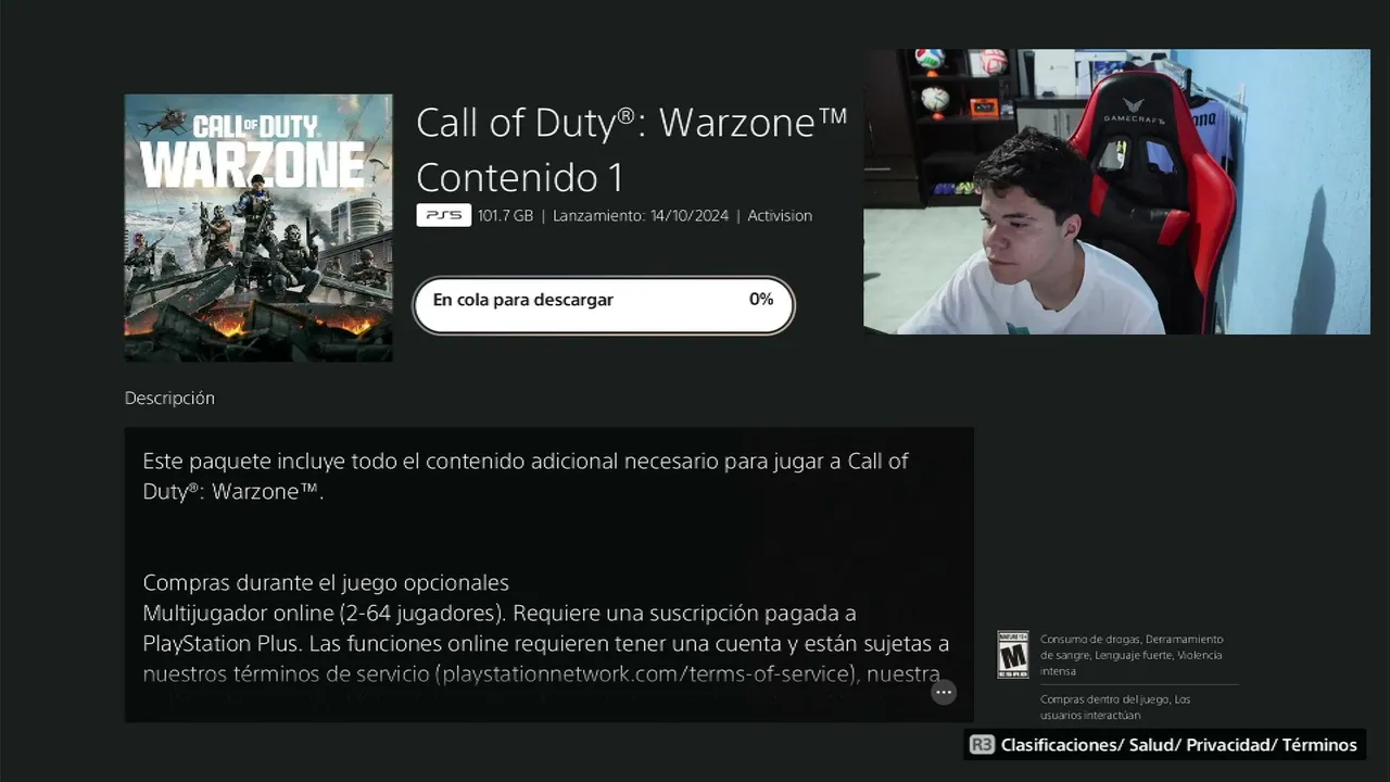 My first stream.