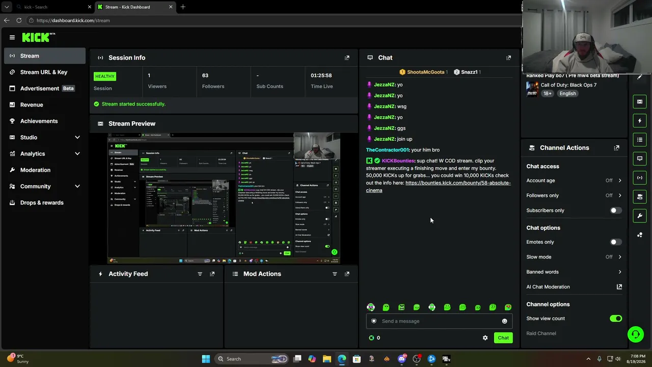 Ranked Play bo7 ( Pre mw4 beta stream)