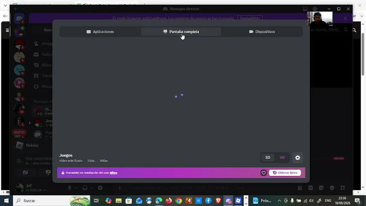 My Kick stream.