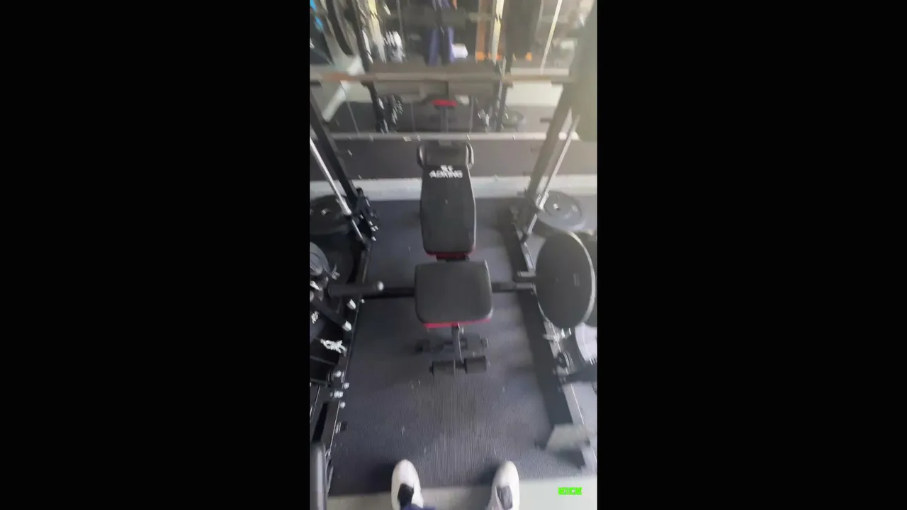 Gym workout 🏋️‍♀️