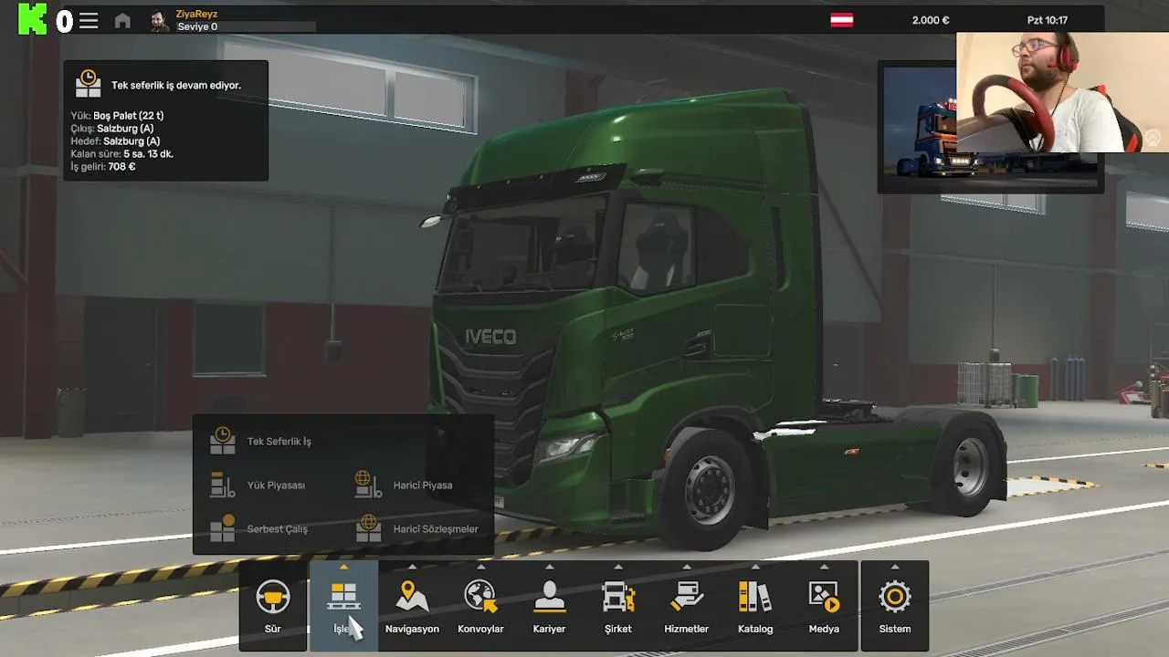 Ekmeğimizin peşindeyiz | Euro Truck Simulator | !dc !insta !youtube