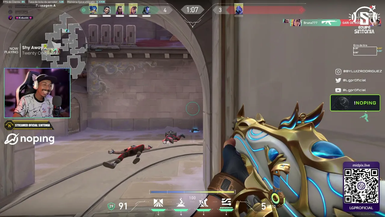 A Gameplay Ja Sabe Né, Vai Ser A Aquela!!! | 🔰KICK PARTNER | @equipesintonia | @lgproficial | !livepix | !sintonia | !noping |