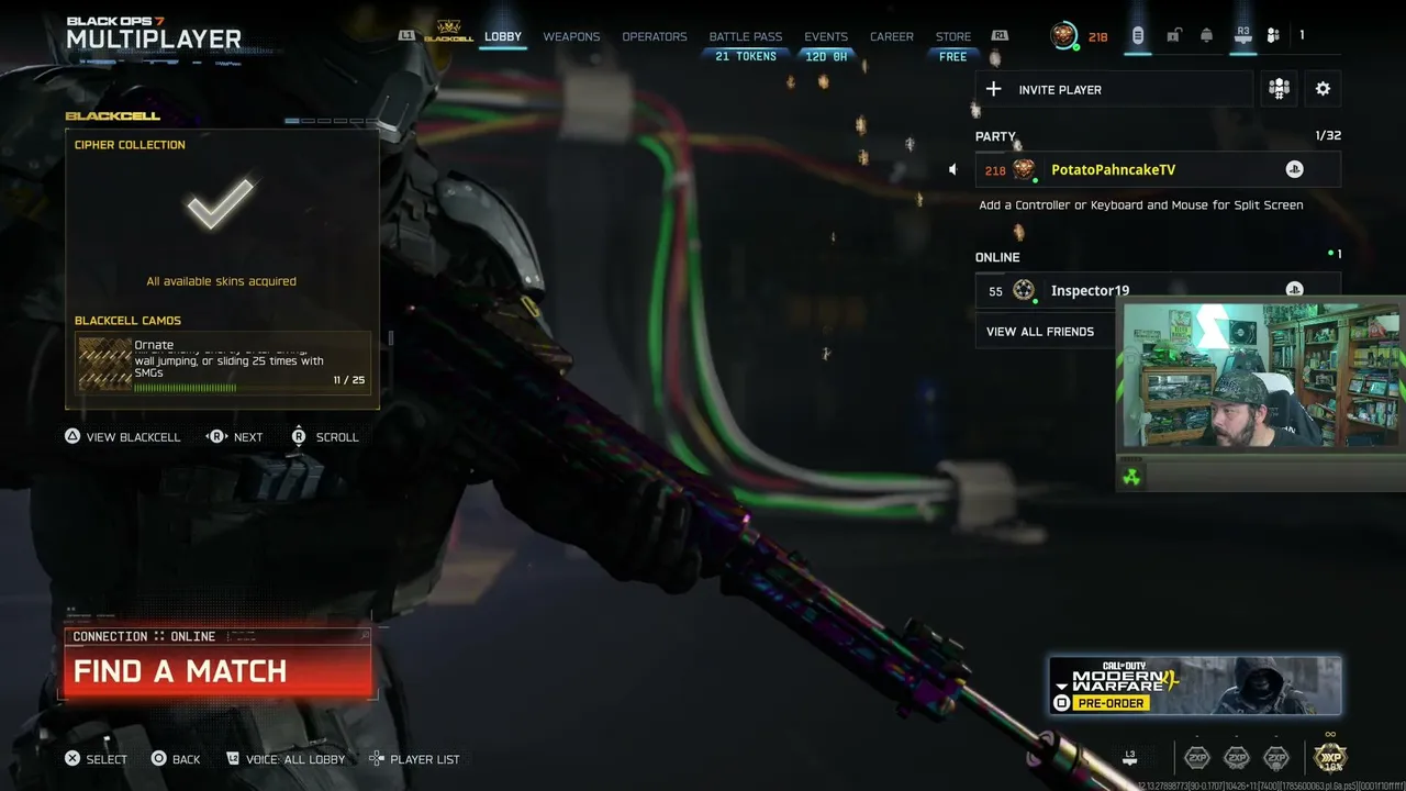 SATURDAY SESH Some Cod grinding maybe gta.....
