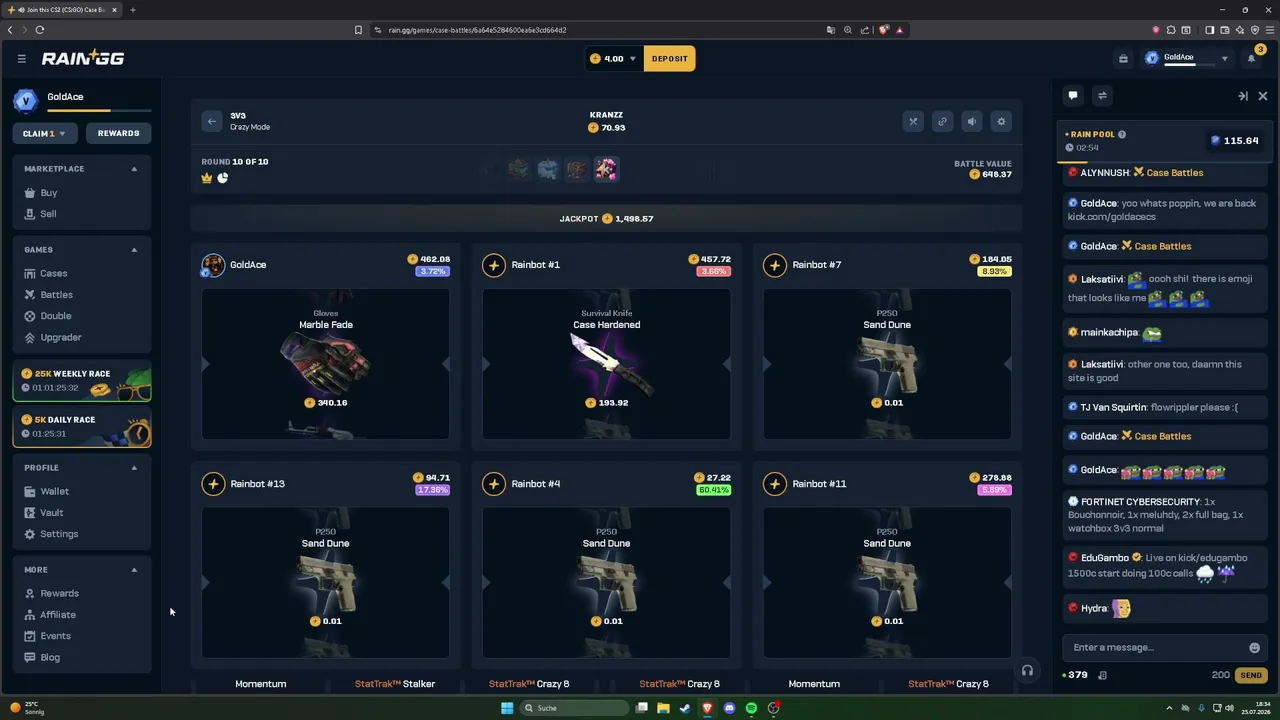 🍀500 RAIN.GG !CSGORoll !Unbox !DiceBlox !CSGOWin !CSBattle !Rain !Runewager | !lb | !dc | !x