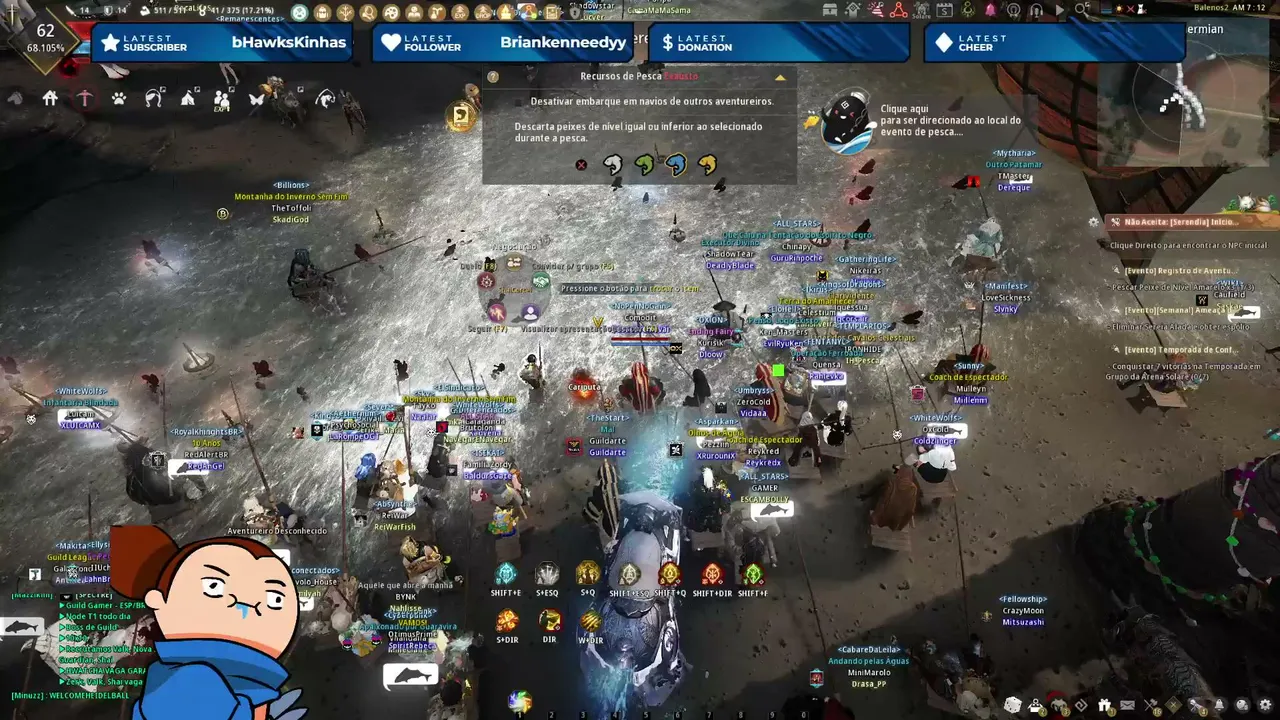 BORAAAAAAAAAAA PESCARR UM POUCO