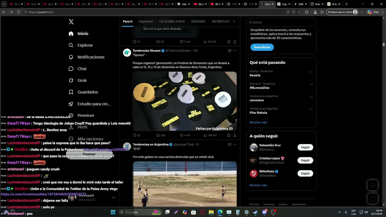 EN STREAM LA NUEVA CAMADA DE STREAMERS ARGENTINOS