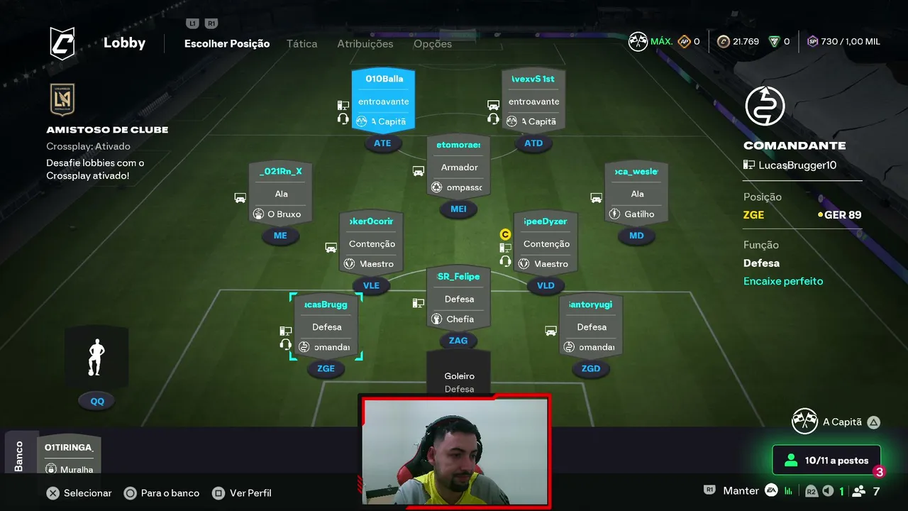 BROTA QUE HOJE TEM CORUJÃO, FAT FAMILLY FC, FIFINHA DE CRIA, PENEIRA ON