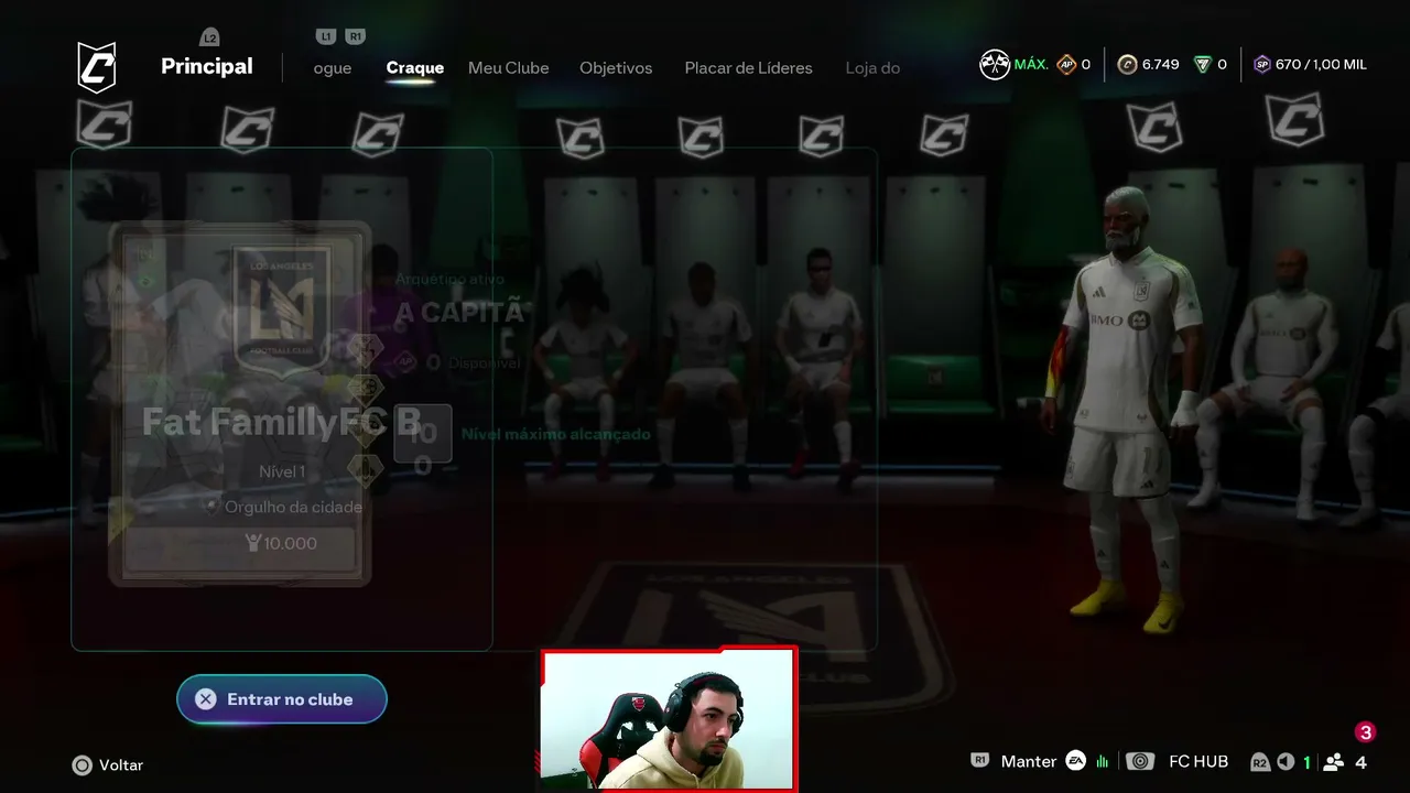 BROTA QUE HOJE TEM FAT FAMILLY FC, FIFINHA DE CRIA