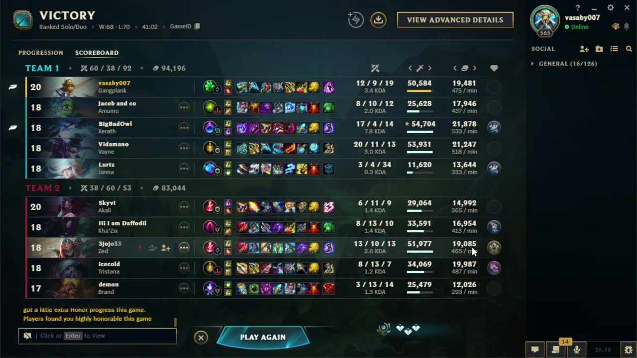 První stream. Dneska bude lolko, možná Tyr, tak se přijď podívat