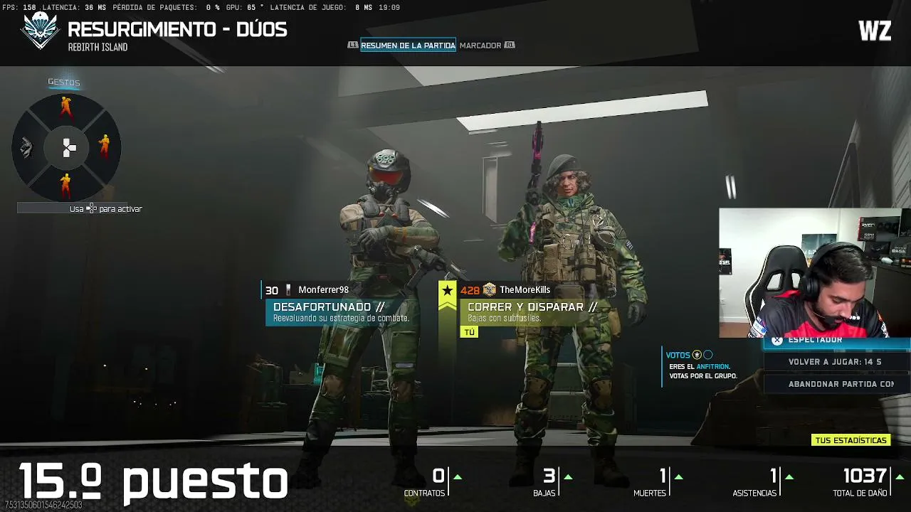 Warzone Rank