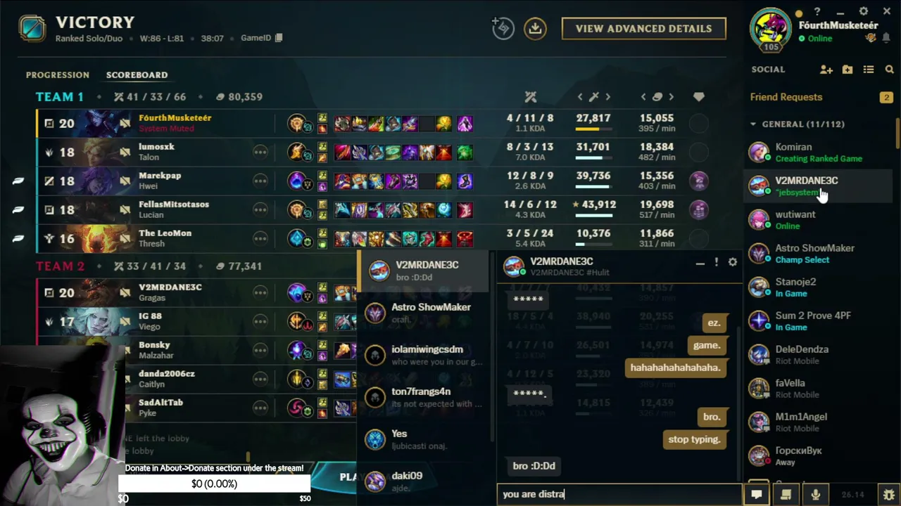 Fiora OTP trying old nightraven skin!