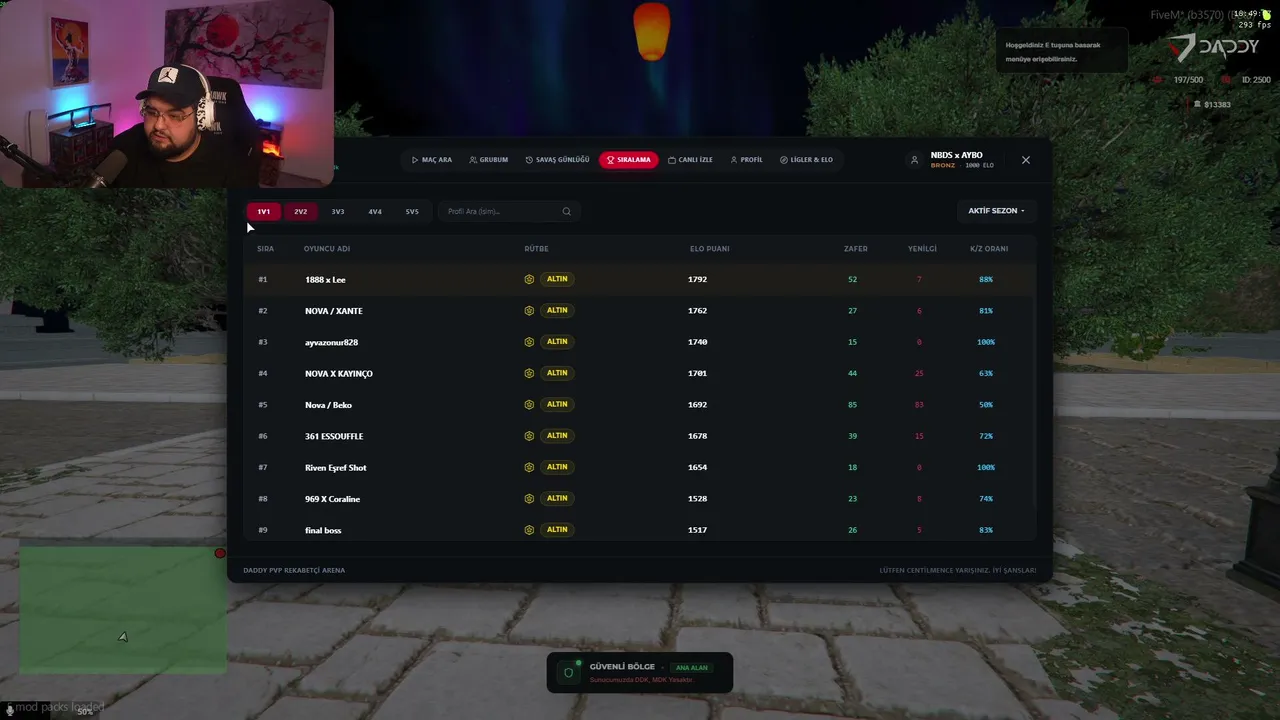 DADDY CHAMPIONSHIP SEASON I | KURA ÇEKİMİ