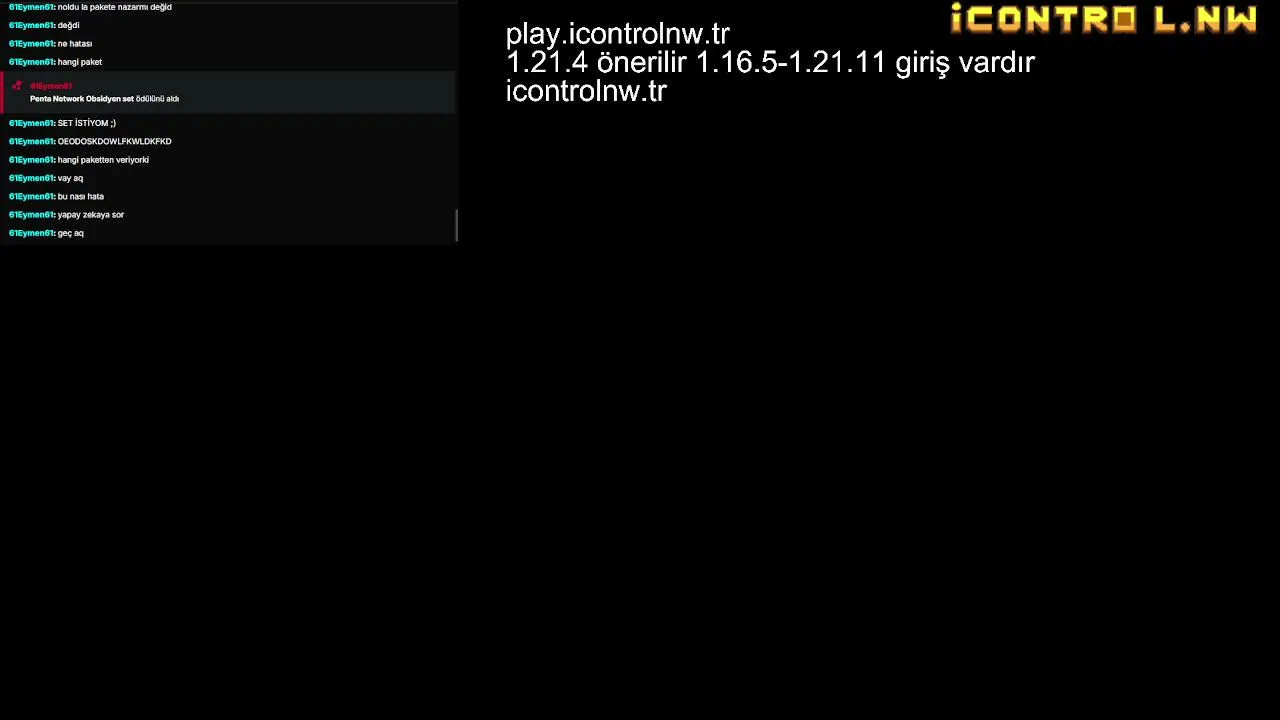 Minecraft Survival Sunucum açıldı