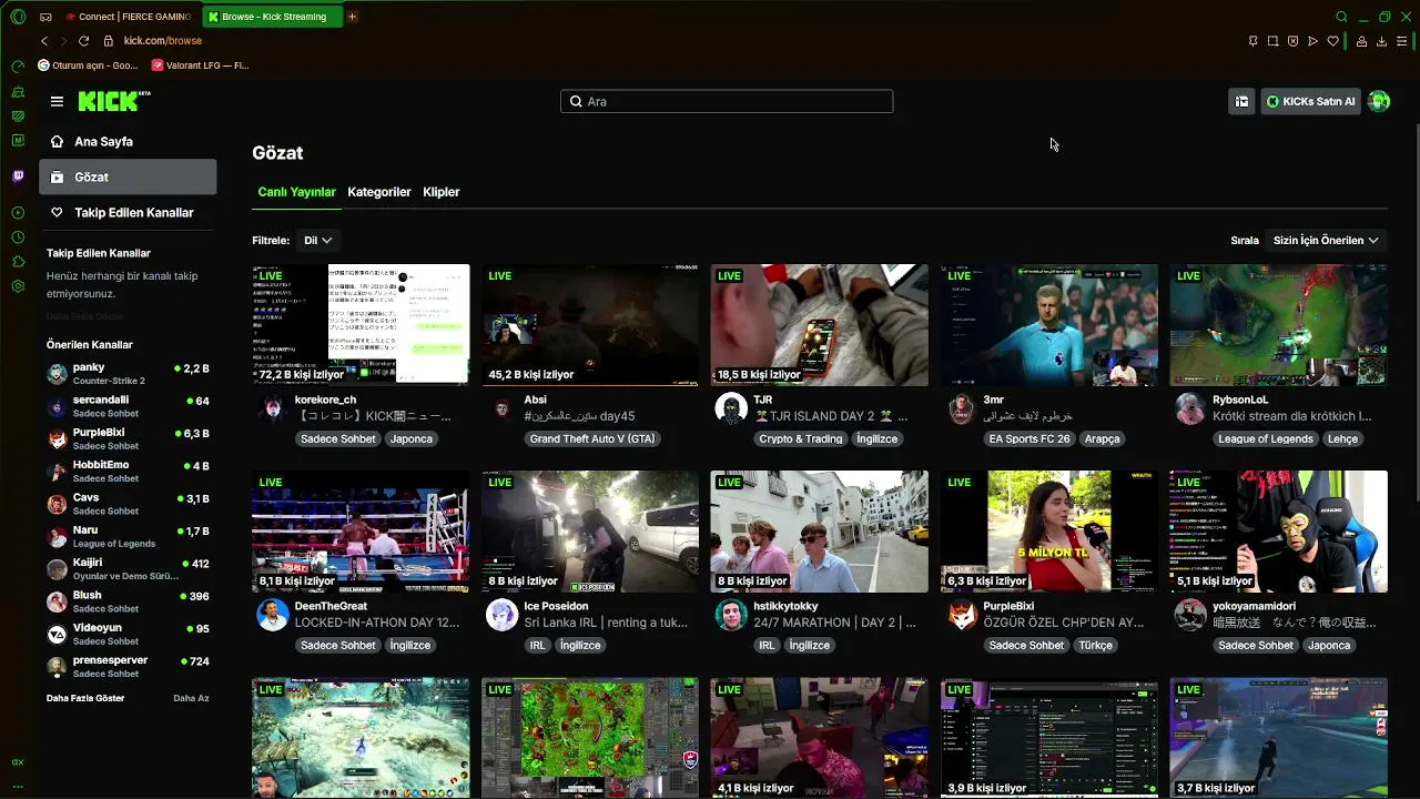My first stream.