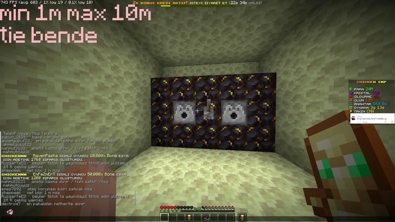 chickensmp gambling