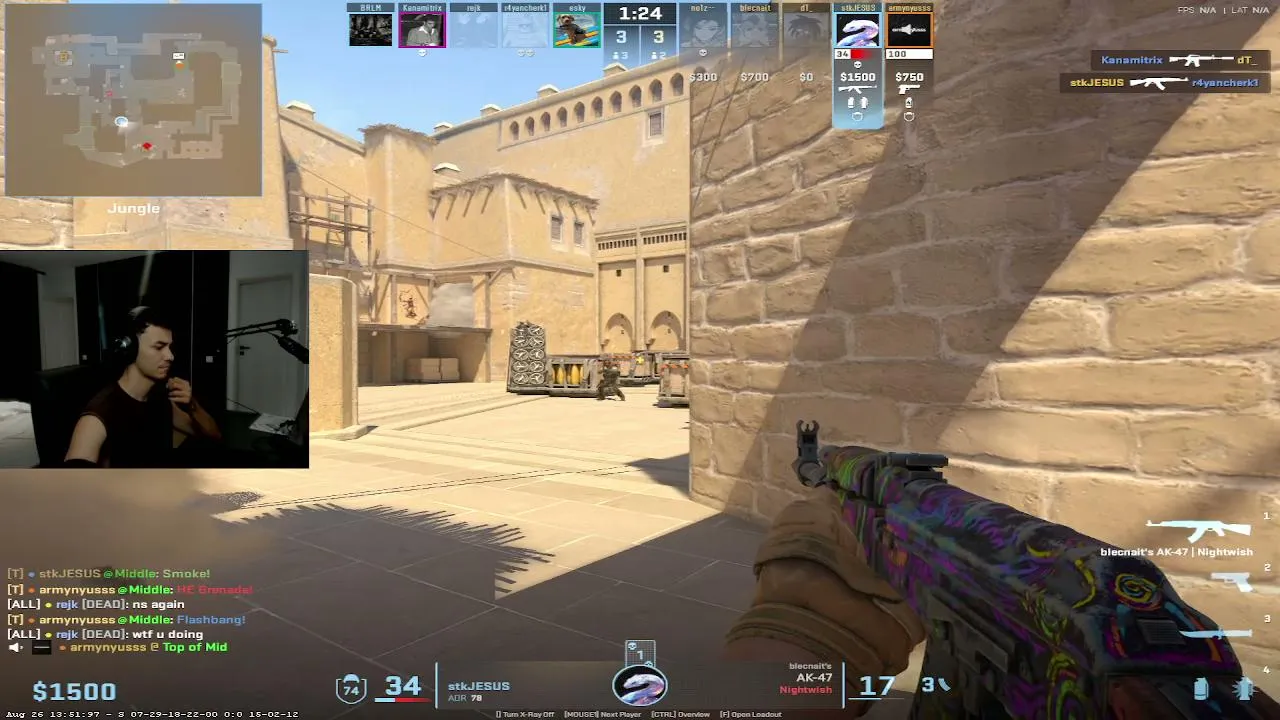 FACEIT 3K ELO GRINDING  mai avem 3 meciuri