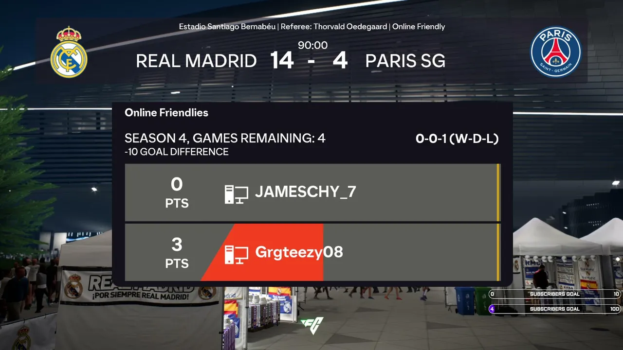 My first stream.