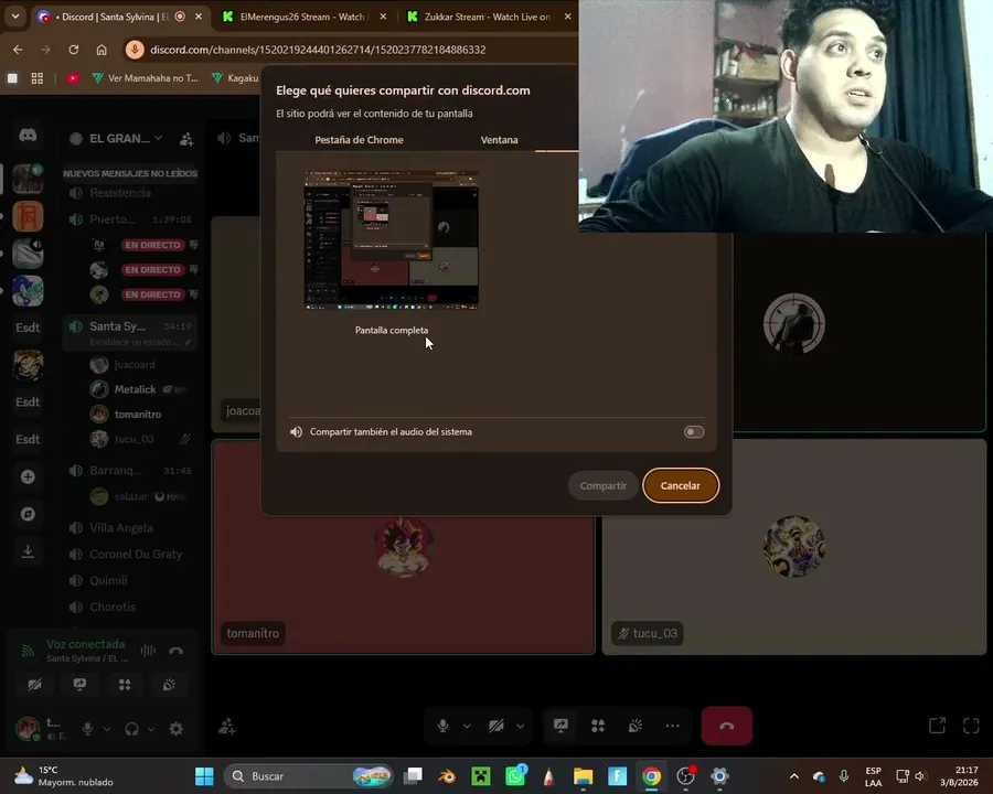 Stream 1, lo que surga