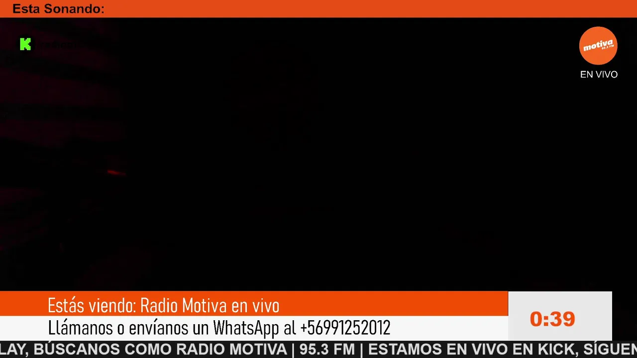 Este es el sonido de radio Motiva 95.3FM en San Ignacio de Chile