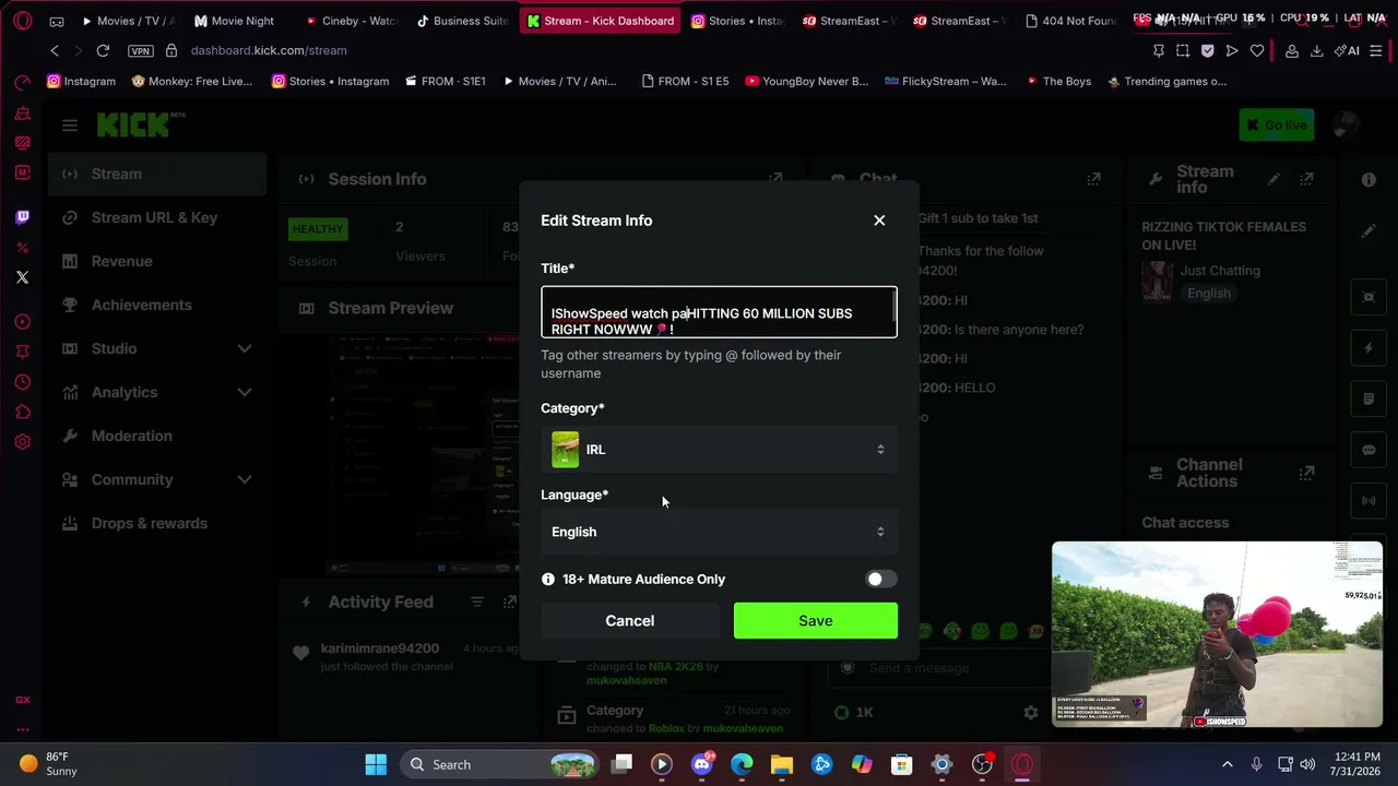 RIZZING TIKTOK FEMALES ON LIVE!
