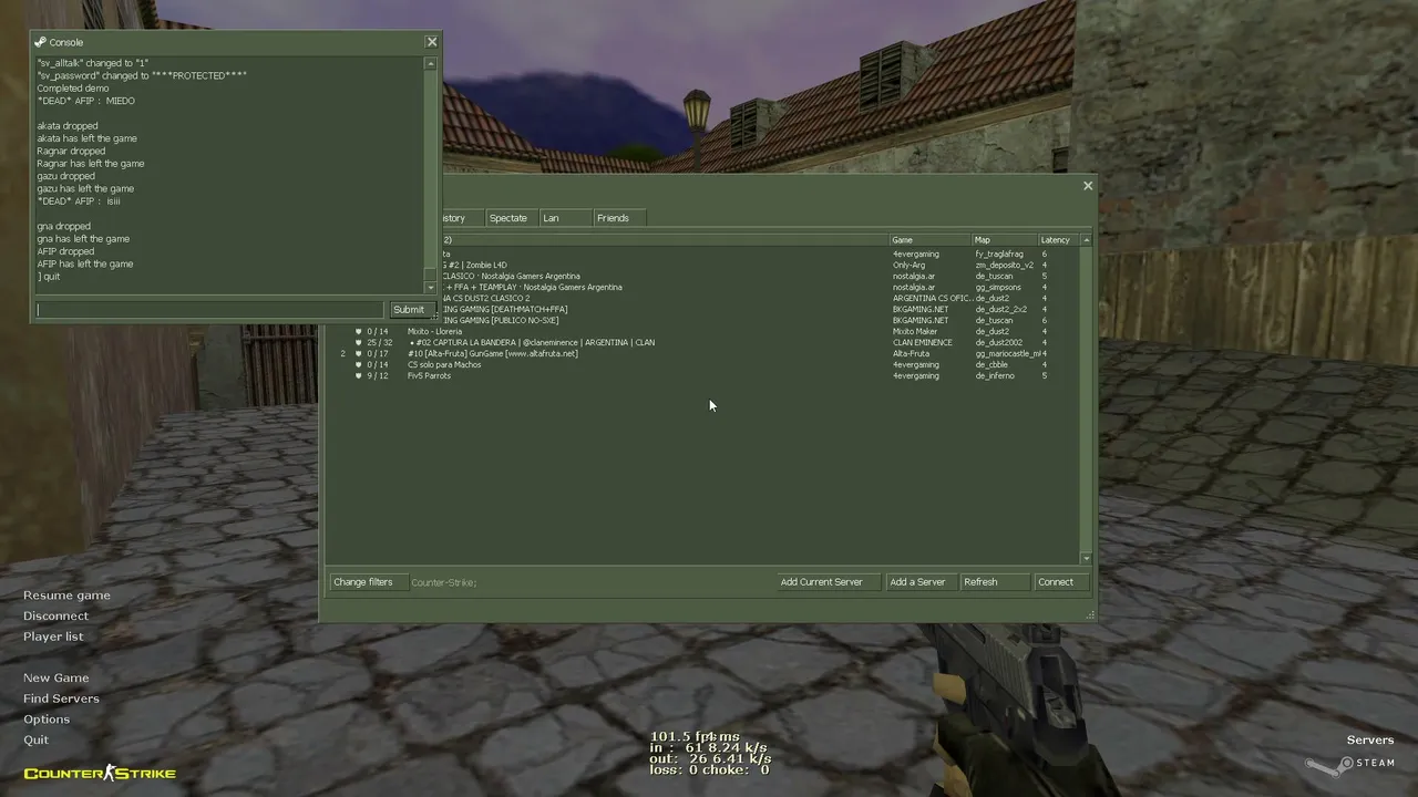Noche de CS 1.6 | Seguime no seas ortiva
