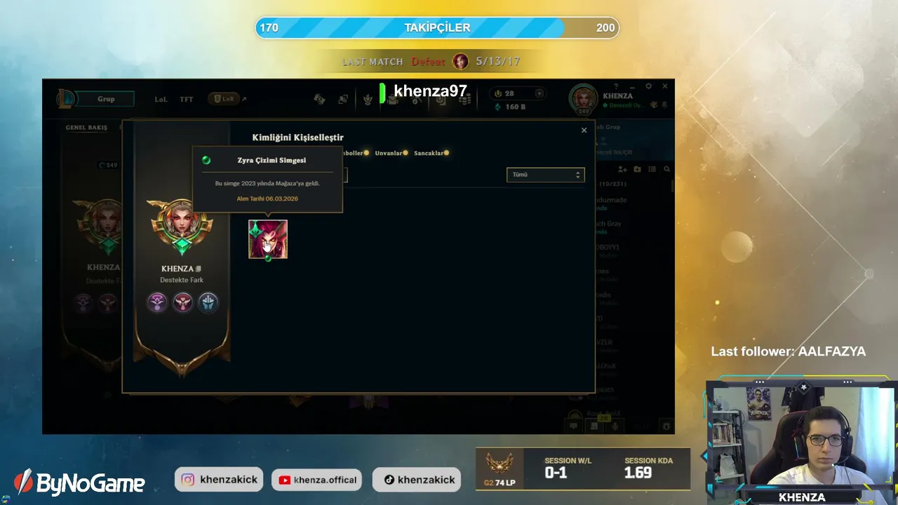KHENZA YAYINDA