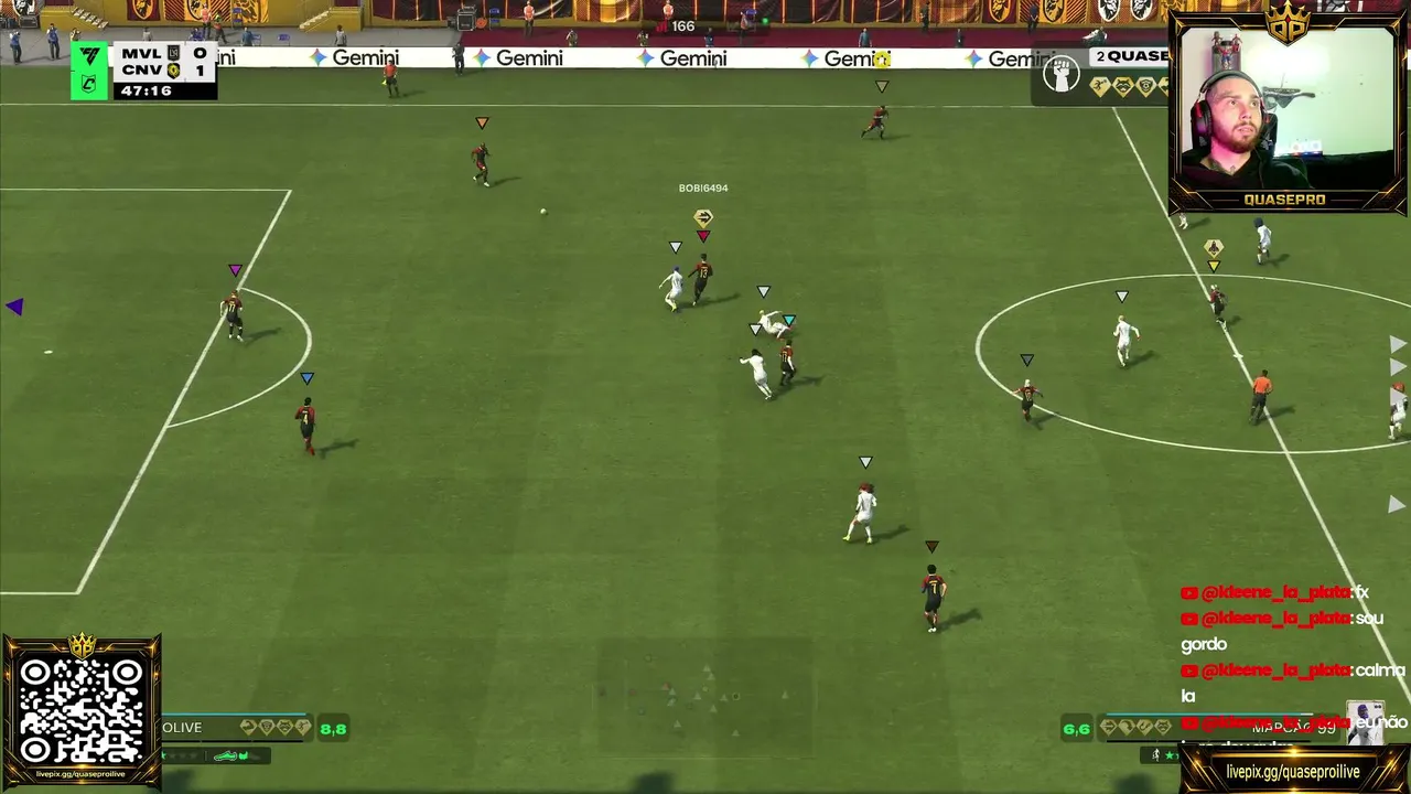 🔴 AO VIVO | CARNÍVOROS FC 🐯 MATCH DAY | NOVA GERAÇÃO EM BUSCA DAS VITÓRIAS! EA SPORTS FC 26