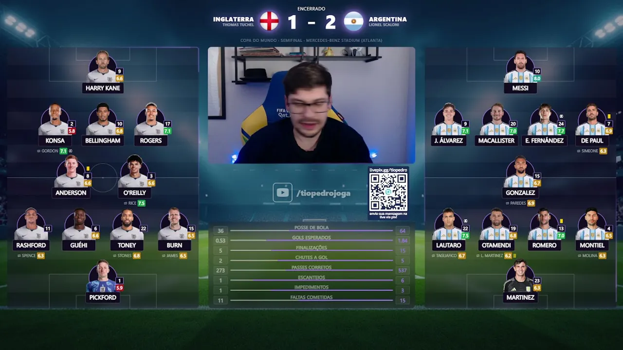 RUMO AO ELITE (?), HYPE DAS 14H, ARGENTINA X INGLATERRA