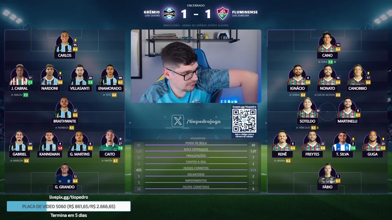 HYPE DAS 14H, PACKS EM BUSCA DOS FUTTIES E REACT GRÊMIO X FLUMINENSE