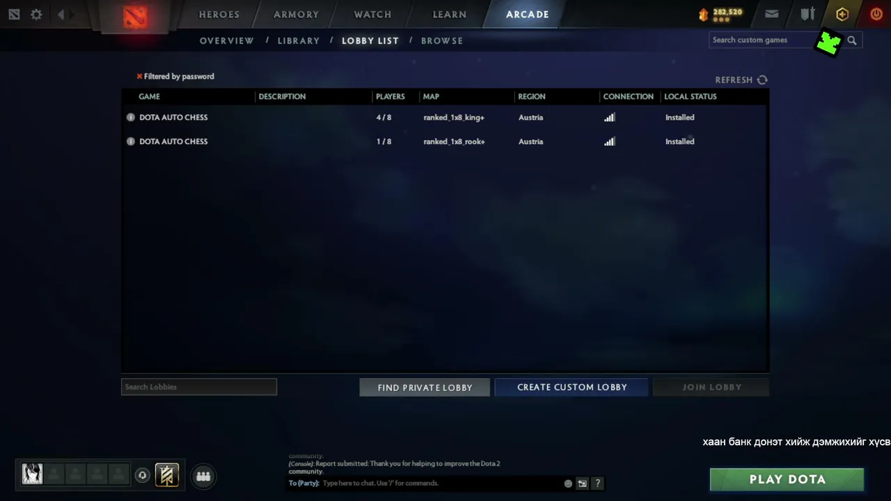 1 dota 2 chess l toglii