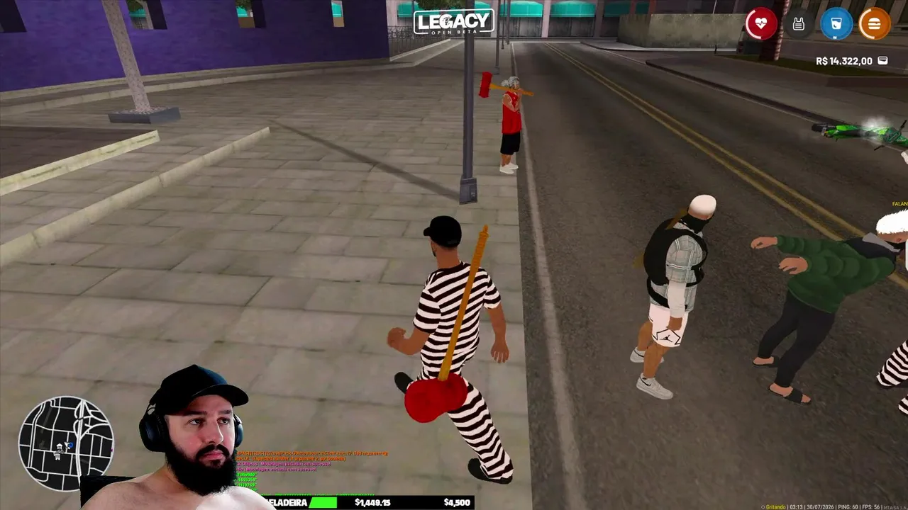 ACHO QUE EU JÁ IA SAIR DO FOCO NÉ? 🤣 |❗LegacyRP