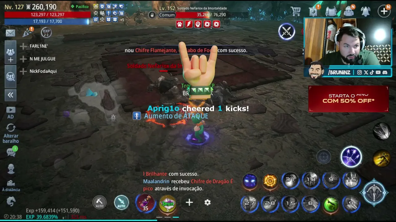 PT-BR | ggdrop  |  SORTEIO DE FACA  PARA SUBS 14 /08 
!exitlag !GGDROP ✅KICK PARTNER✅