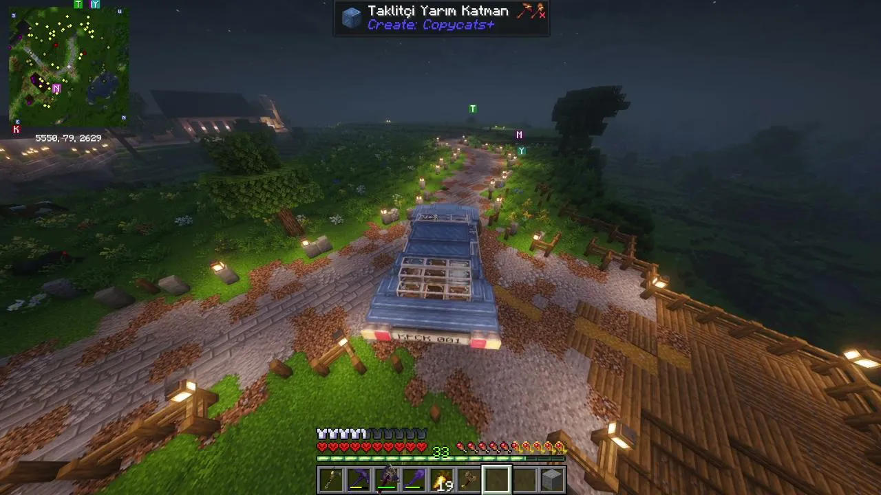 CREATE: AERONAUTİCS, GARDEN DESİGN AND ANDESİTE FARM!!!
