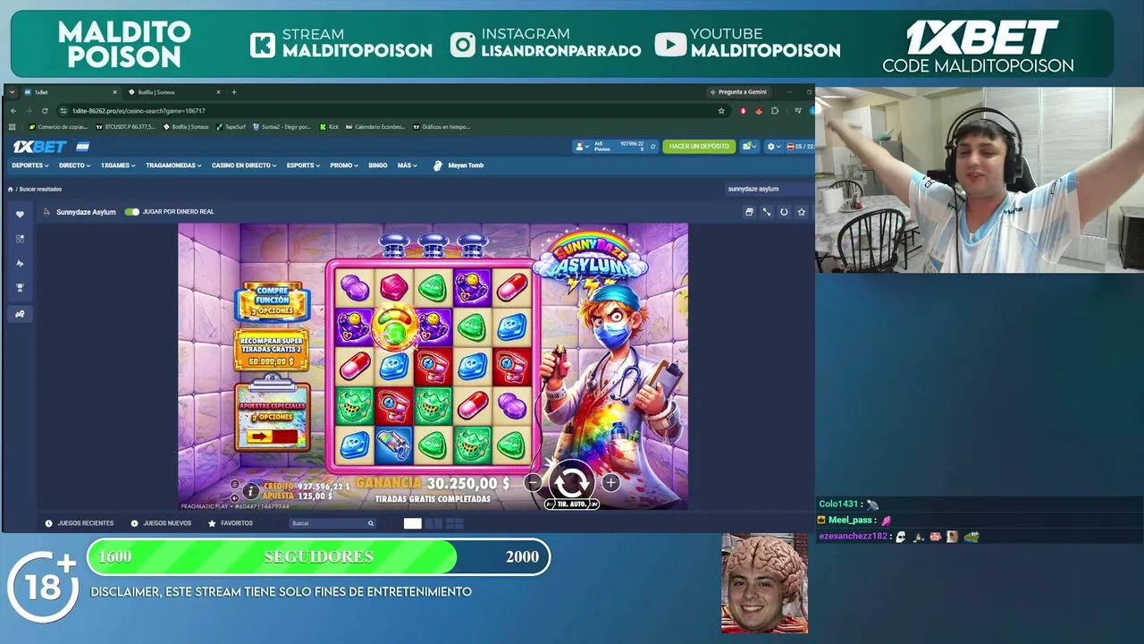DESAFIO PRAGMATIC + TIPEOS  || !PLAYFORTUNA !1XBET || !wp || CODE: MALDITOPOISON