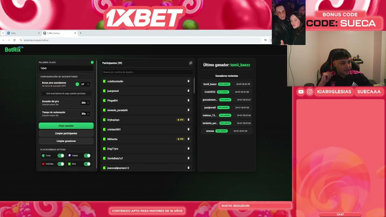SACAMOS MAX SI O SI + TIPEOS  || !1XBET || !wp || CODE: MALDITOPOISON