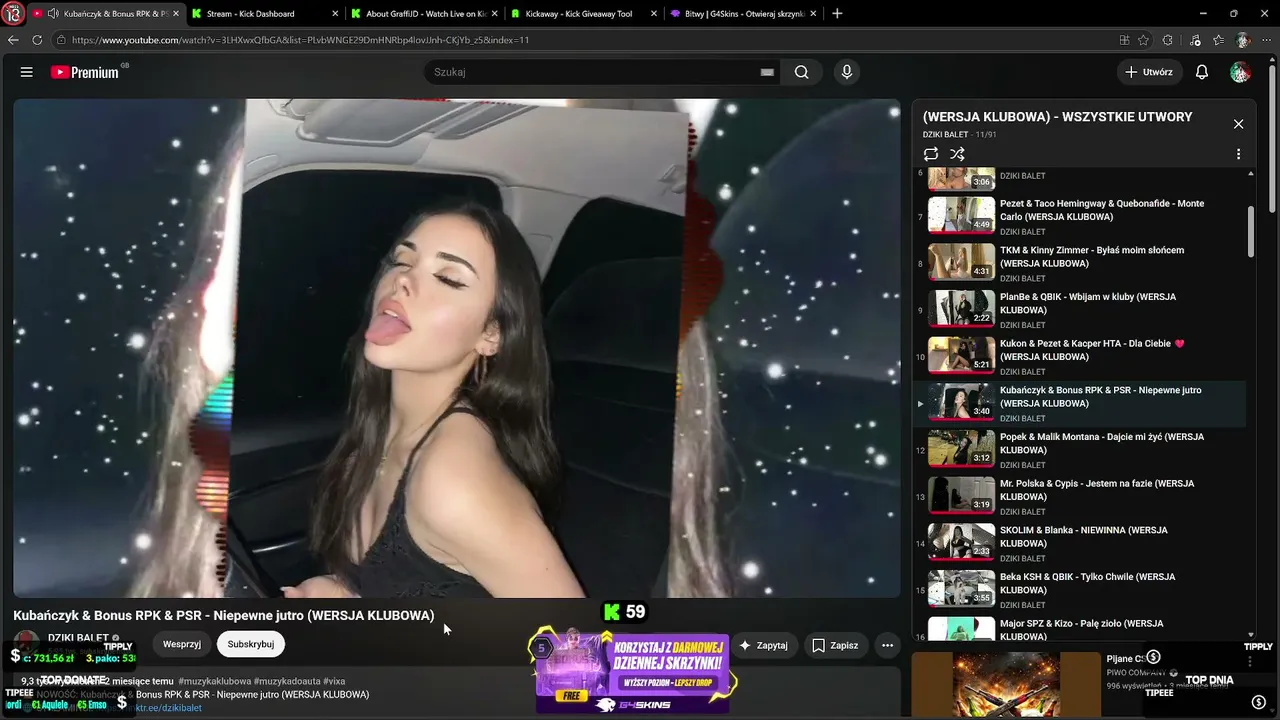 🟢 CS2 + TFT! 🟢 SKINY ZA PUNKTY KANAŁU! 🟢 #reklama | #ad | 18+ | !g4