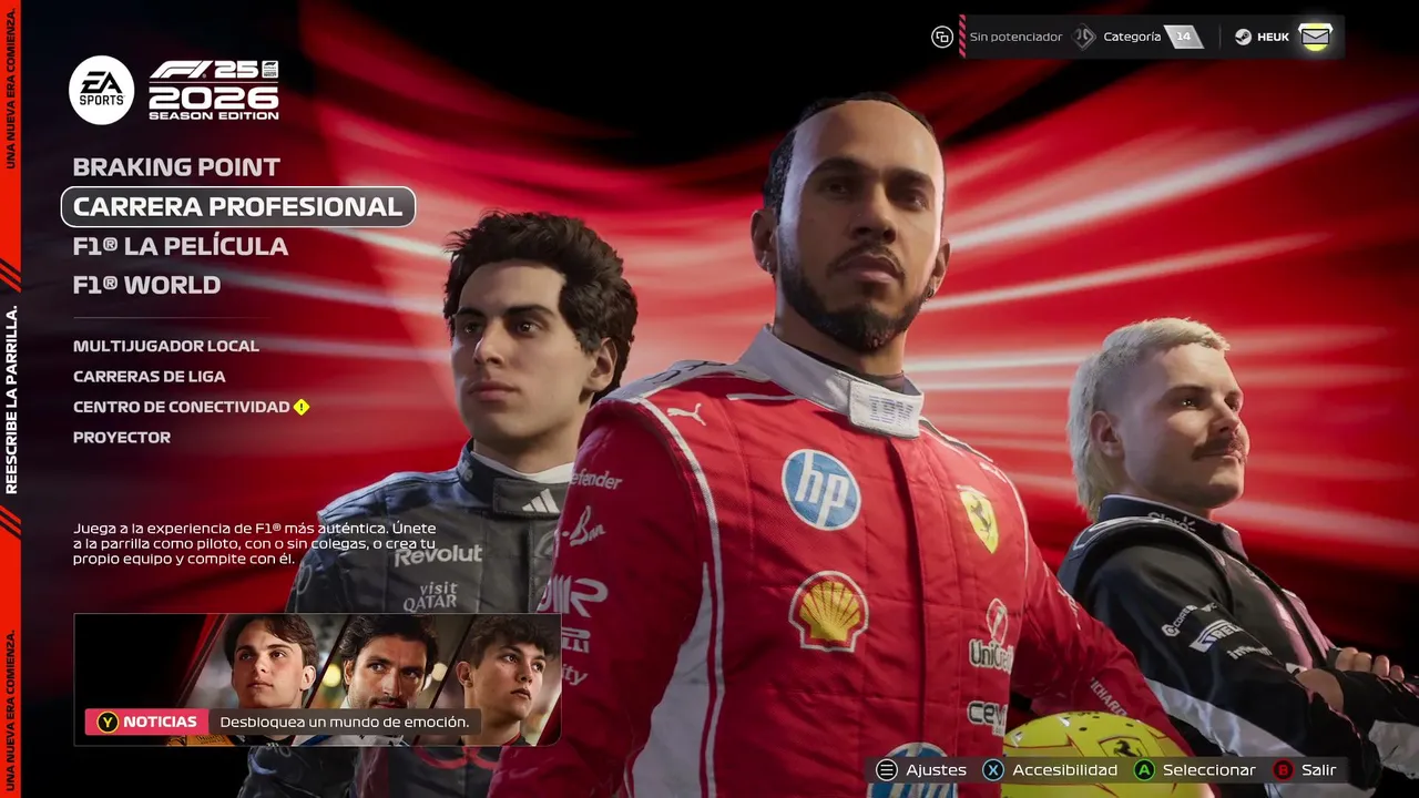 ¡A fondo en F1 25! 🏎️ Carreras online y modo cooperativo🏎️💨