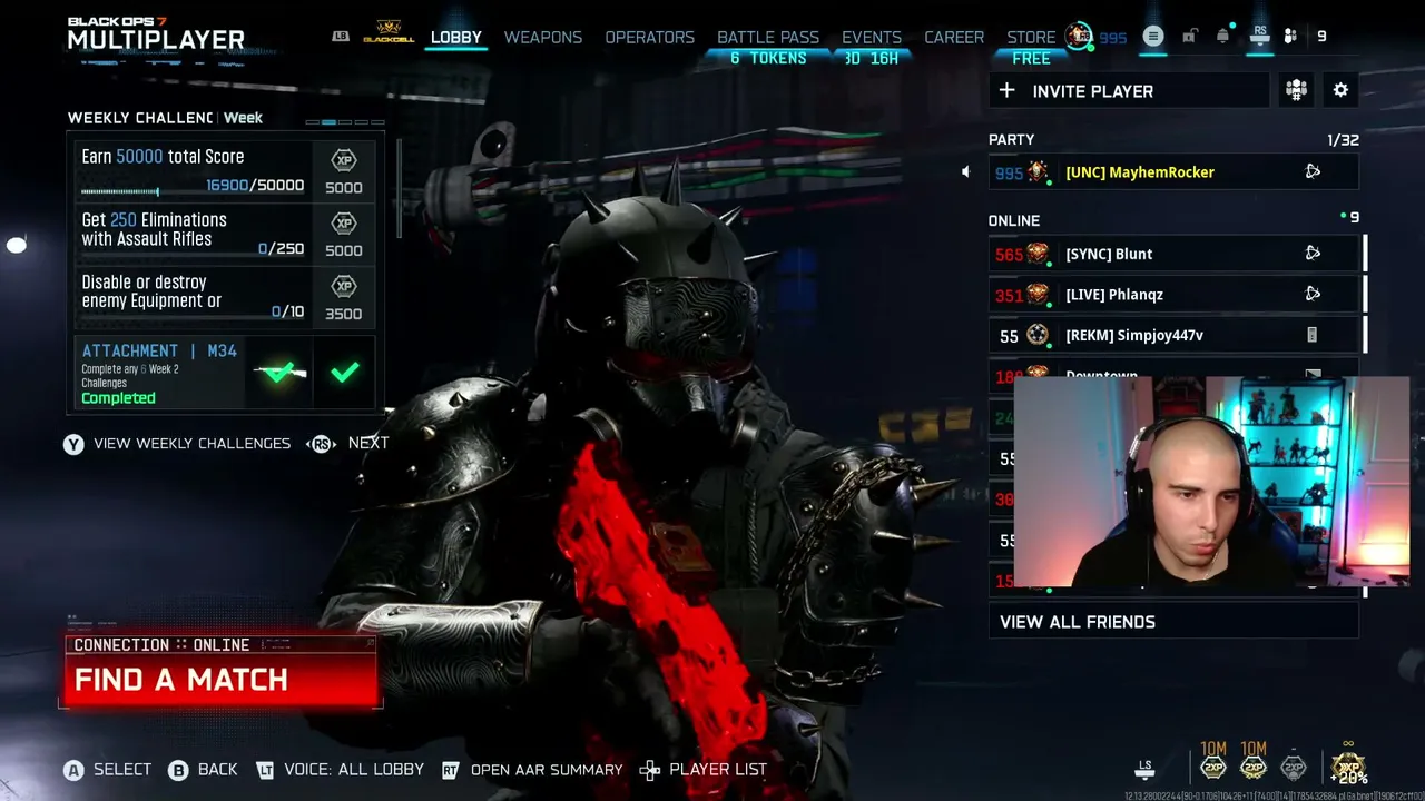🔴 Unlocking the Soul Eater Camo! (Machine of War Event) | New LMG | Se Habla Español