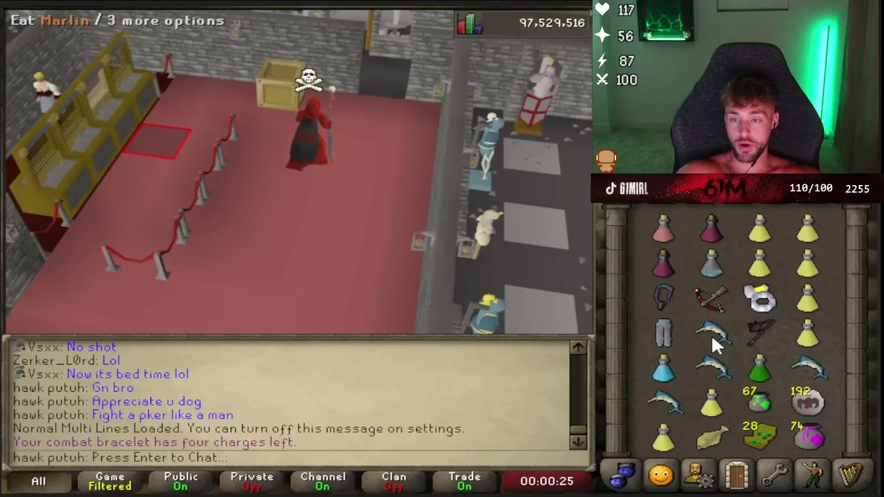 all I have is a crimson kisten 😭 (from scratch) + main pking !giveaway