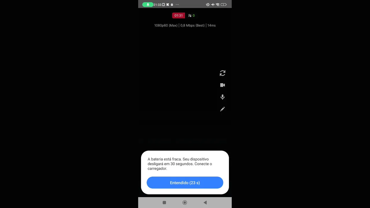 My first stream.