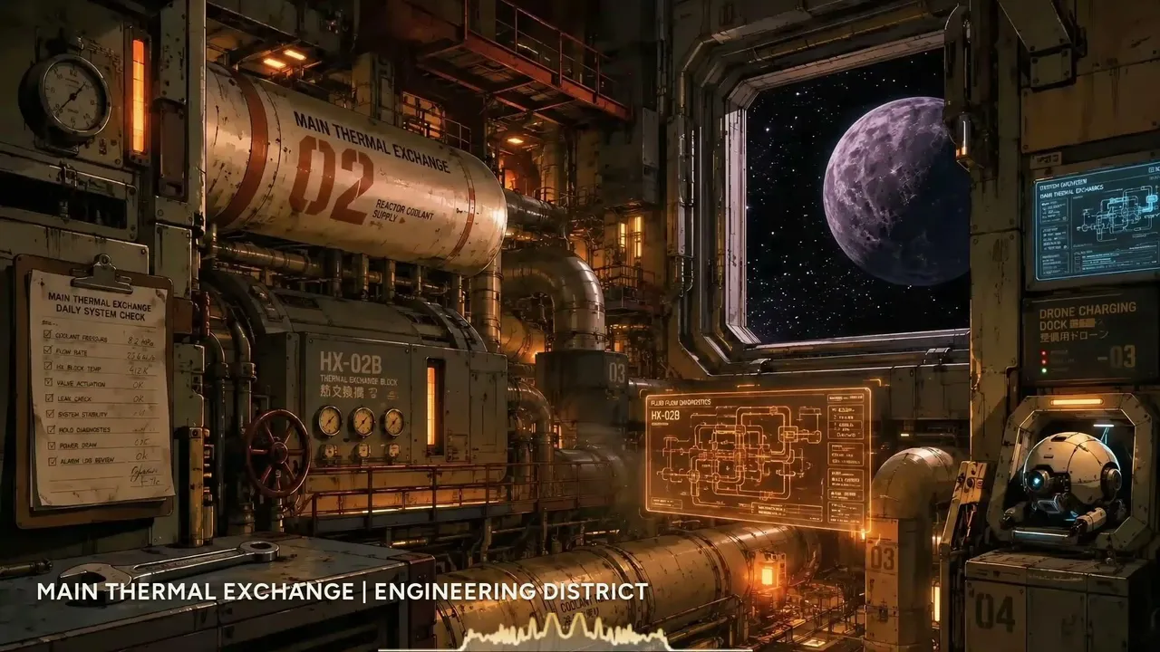 Deep Space Ambient LIVE 24/7 | Work, Study, Focus & Sleep | Aion Station