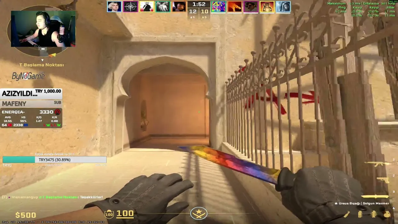 Faceit ex 6000 elo 55 avg !insta