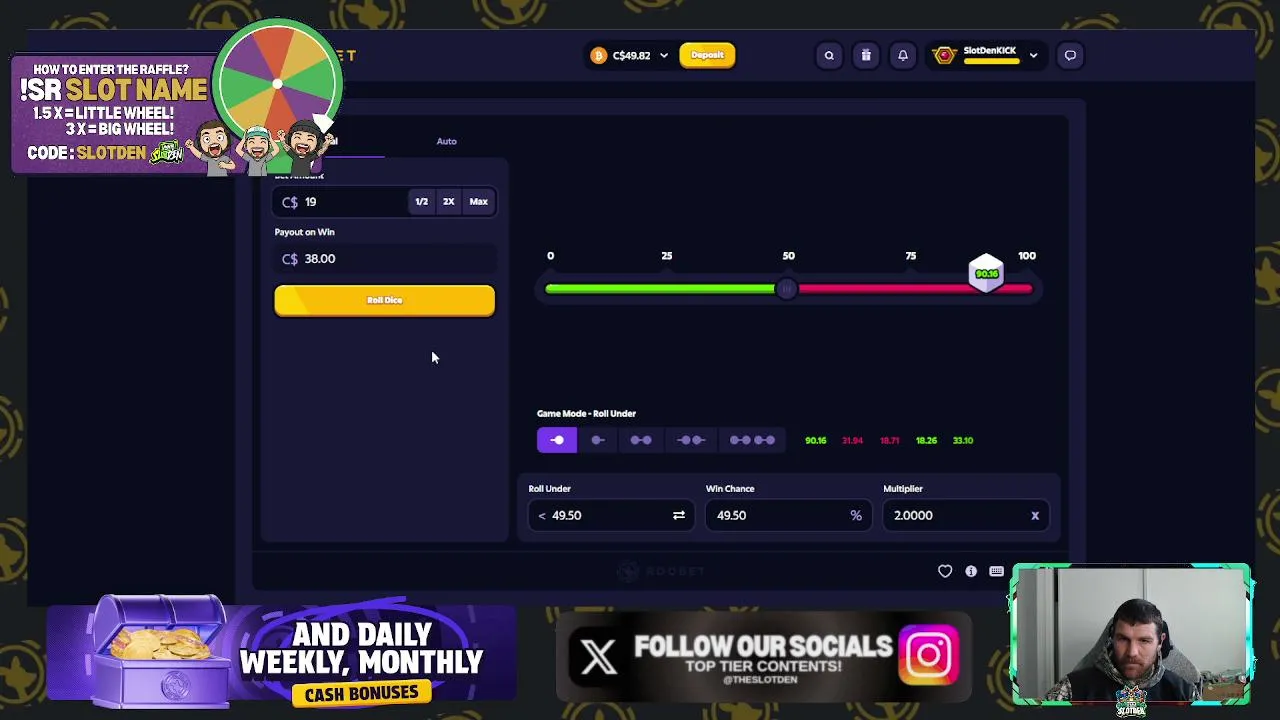 🏆$3,000 LB💥$2,000 START !SR 🎰Highest VIP Wager Rewards on ROO💰!roobet !vip !lb !discord USE CODE - SLOTDEN