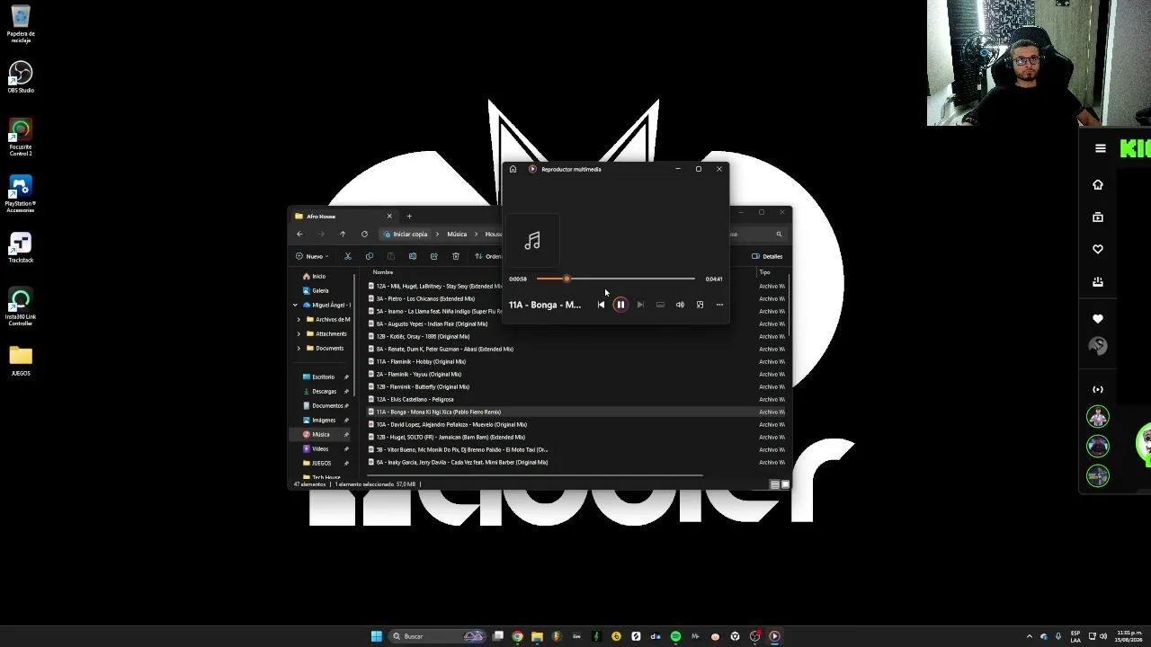 My first stream.