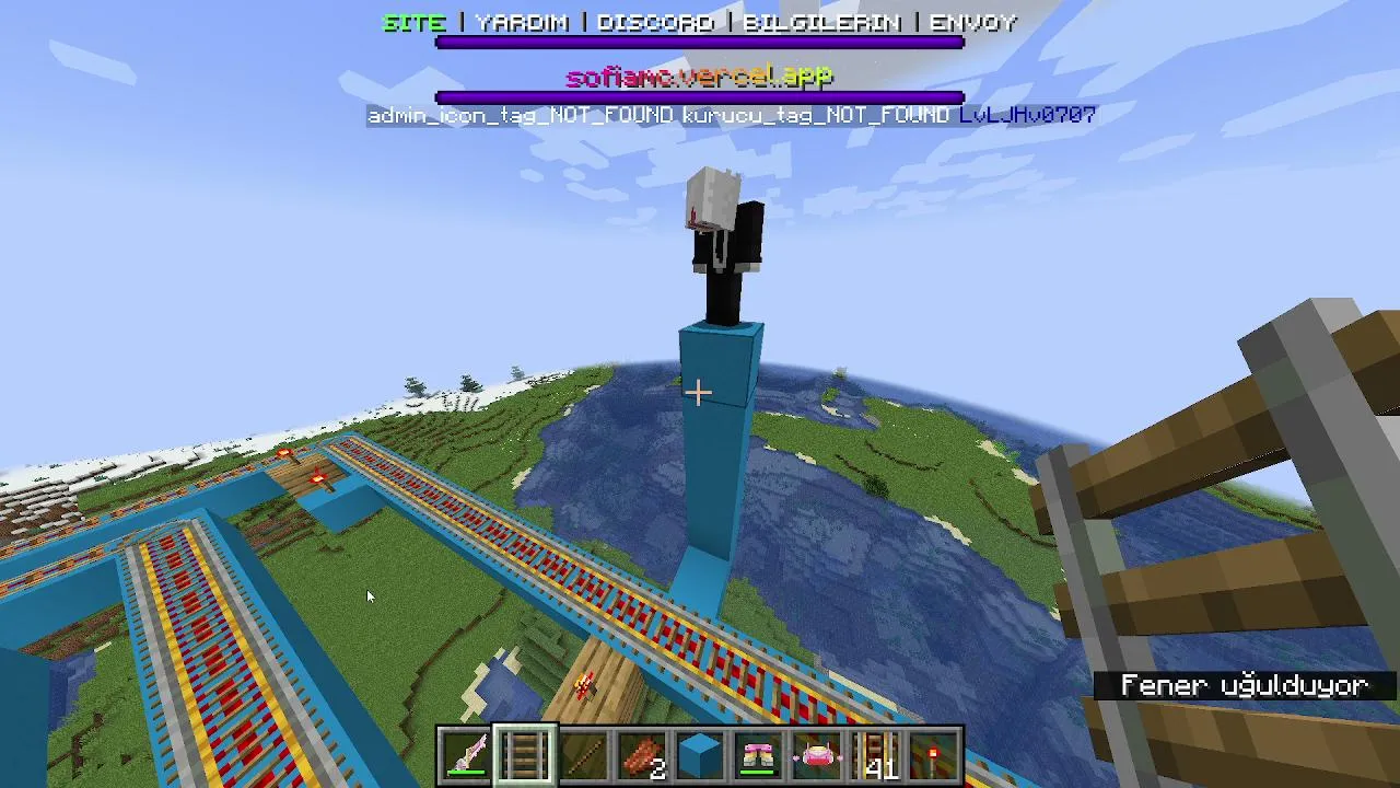 SOFİAMC smp oynuyoz baba gibi sunucu sizde gelin Minecraft
