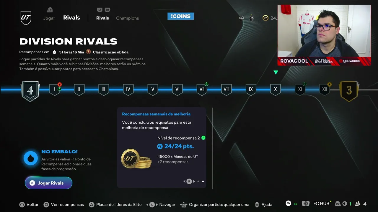 🎉RIVALS DE CLIENTE, ANÁLISE DE TIMES E PACKS ❗️cliente ❗️coins ❗️futbuynow ❗️trade ❗️grupo