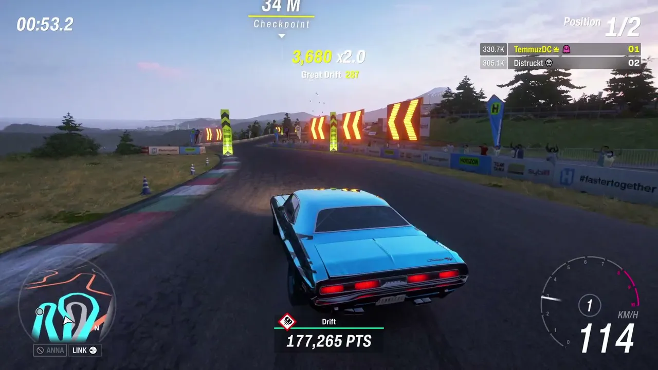 New Season! Drifting across map