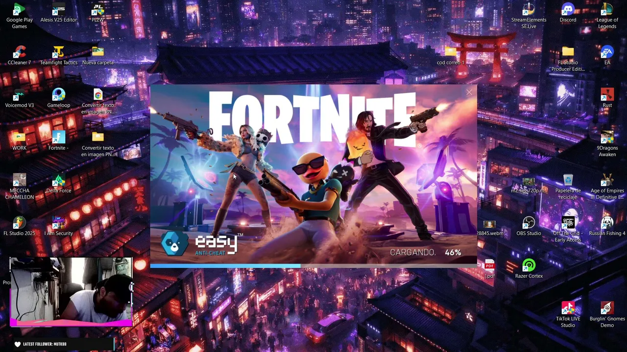 Estoy en directo, vamos a darle 🎮